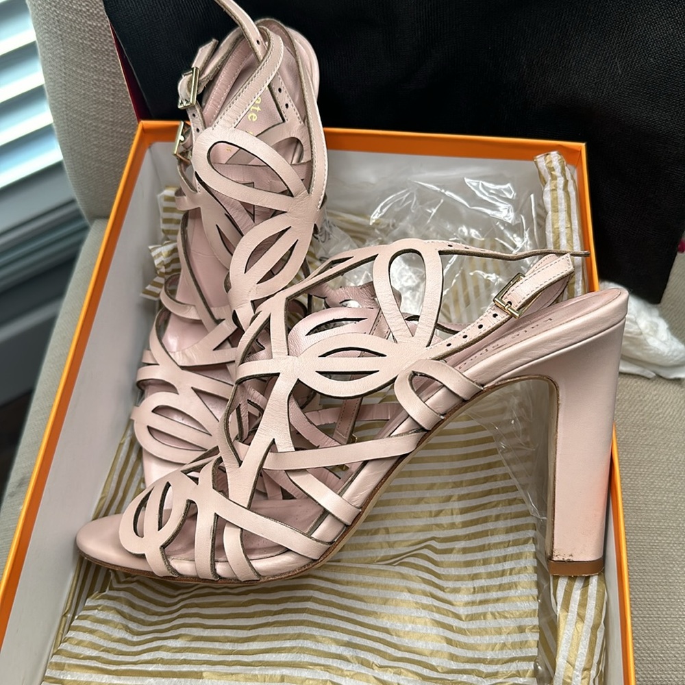 Kate Spade New York pink heels